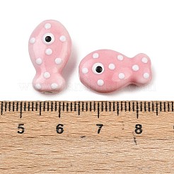 Фарфоровые бусины ручной работы&nbsp;PORC-B009-03G