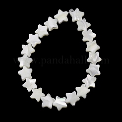 Fili di perle di conchiglia trochid naturale / trochus&nbsp;SH-CBA2978-17B