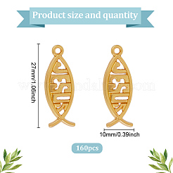 160 шт. Подвески из сплава в тибетском стиле&nbsp;FIND-GO0003-04AG