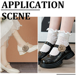 Fermagli per scarpe in similpelle con clip in ferro&nbsp;FIND-CL0001-92C