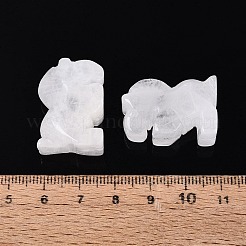 Pferdefigur aus natürlichem Quarzkristall&nbsp;DJEW-N005-01B