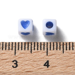 Непрозрачные акриловые бусины&nbsp;OACR-D301-06E