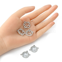 Подвески из сплава и страза&nbsp;ALRI-YW0001-04