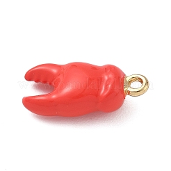 Подвески из эмали и сплава&nbsp;ENAM-F156-06G-02