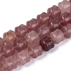 Природного кварца клубники нитей бисера&nbsp;G-N353-06A-09