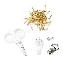 Ensembles de kit d'art de chaîne de bricolage de modèle de libellule&nbsp;DIY-F070-18
