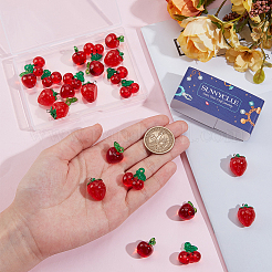 16шт 2 стиля акриловые подвески&nbsp;OACR-SC0002-52