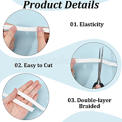 20 ярд полиэстеровых сменных шнурков&nbsp;AJEW-CY0001-93B