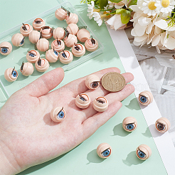 16 пара 2 стиля абс кукла ремесло мультфильм подвижный глаз&nbsp;DIY-PH0032-37