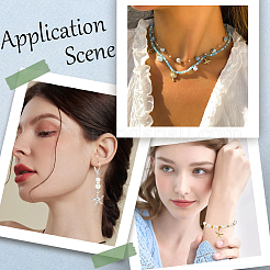 100 шт. 2 стиля подвесок из нержавеющей стали 304 и 316&nbsp;STAS-SC0008-67