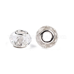 Perle di vetro trasparente europei&nbsp;GPDL-N004-D14mm-B01