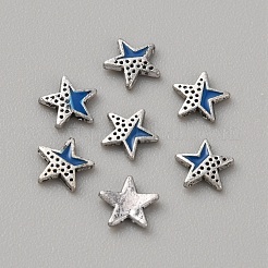 Тибетском стиле сплава кабошоны&nbsp;MRMJ-WH0075-97I