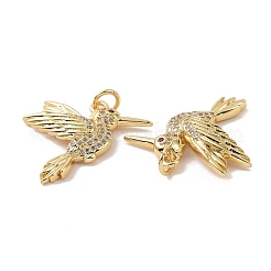 Латунные микро проложить кубического циркония подвески&nbsp;ZIRC-I063-32G