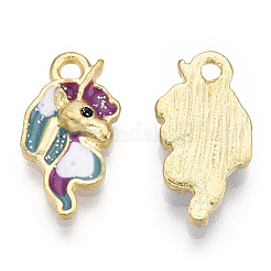 Цинк подвески эмали сплава&nbsp;ENAM-CJC0006-15