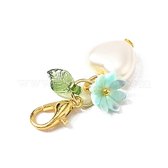 Подвесные украшения из непрозрачной смолы&nbsp;HJEW-JM03456