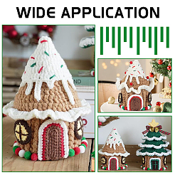 1 Set DIY-Häkelset mit Weihnachtsmotiv für Anfänger&nbsp;DIY-SC0027-78B