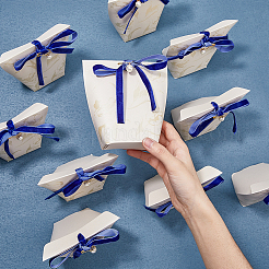 Картонные коробки конфет с цветочным принтом&nbsp;CON-WH0089-51A