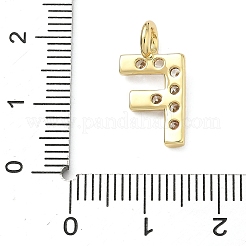 Pendentifs en laiton zircon cubique transparent&nbsp;KK-I476-01G-F