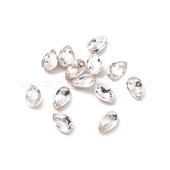 Cabochon in vetro strass&nbsp;GGLA-P002-08C-01