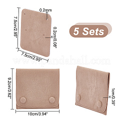 Sacchetti con coulisse per conservare gioielli in velluto&nbsp;ABAG-WH0032-55A