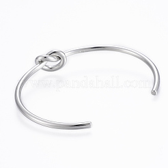 Braccialetti con coppia di serraggio in acciaio inossidabile 304 alla moda e resistenti all'ossidazione&nbsp;BJEW-H703-19P