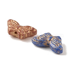 Perles de verre de peinture de cuisson&nbsp;DGLA-G004-01G
