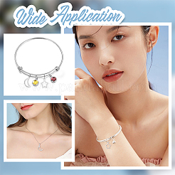 120 шт. 6 стиля подвески из нержавеющей стали 304&nbsp;STAS-AR0002-58P