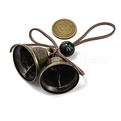 Ornements suspendus en forme de cloche en fer pour Halloween&nbsp;HJEW-JM02433