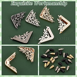12 protezione per angoli decorativi in lega da 6 stili&nbsp;FIND-WR0005-91