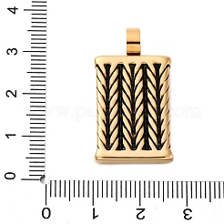 Подвески из нержавеющей стали 304 с эмалью&nbsp;STAS-U043-04G