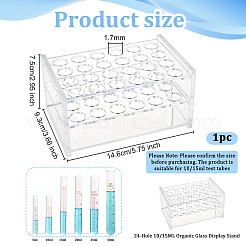 Органические акриловые выставочные стенды&nbsp;AJEW-WH0695-030B