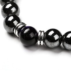 Натуральный тигровый глаз (окрашенные) бусины стрейч браслеты набор&nbsp;BJEW-JB06653-04