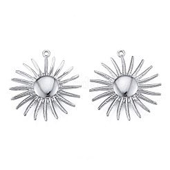 Pendentifs en acier inoxydable 304 anti-ternissement&nbsp;LS-STAS-N098-205P