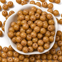 Непрозрачные цветные стеклянные бусины&nbsp;SEED-Z004-P8MM-05