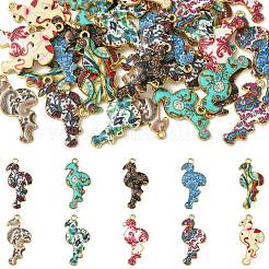 Подвески из сплава с принтом в 40 стилях&nbsp;FIND-CJ0001-96