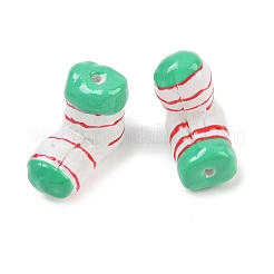 Окрашенные и нагретые стеклянные эмалевые бусины&nbsp;GLAA-B036-01