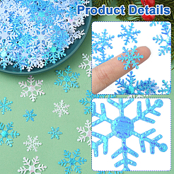 6 пакетик 3 стилей 2 цвета пластиковое конфетти&nbsp;DIY-SC0031-48B