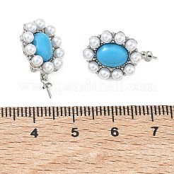 Pendenti a paletta in ottone&nbsp;KK-C172-17B-P