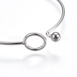 Браслеты из нержавеющей стали 304&nbsp;BJEW-F354-11P