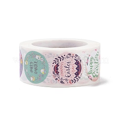 8 узор на пасхальную тематику самоклеющиеся рулоны бумажных наклеек&nbsp;LS-DIY-C060-03J