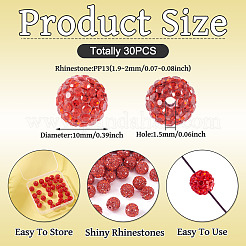 30 шт. Проложить бусины для дискотечного шара&nbsp;RB-TA0001-26A