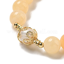 Pietra preziosa naturale bracciali di perline tratto rotonde&nbsp;BJEW-M315-06
