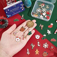 Подвески из сплава эмали 40шт 20 стиля&nbsp;ENAM-SC0003-69