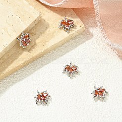 Dijes de latón con circonitas cúbicas de Shegrace&nbsp;XGRQ3P644-614P