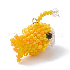 Подвески в виде рыб-фонарей из стеклянных бус&nbsp;PALLOY-MZ01041