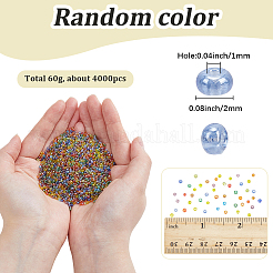 60g de perles de rocaille en verre&nbsp;SEED-SC0001-64B