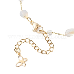 Collane di perle di vetro e opalite fatte a mano&nbsp;BJEW-JB12461-03