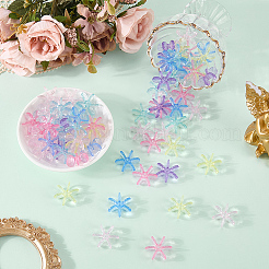 120 Stück transparente Acrylperlen&nbsp;OACR-SC0003-02A