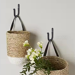 Железные настенные вешалки для одежды&nbsp;AJEW-WH20072-64B