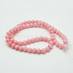 Chapelets de perles rondes en jade de Mashan naturelle&nbsp;X-G-D263-8mm-XS02